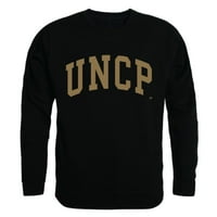 Univerzitet u Sjevernoj Karolini na Pembroke hrabri luk Crewneck pulover Duks s dukserom Crna mala