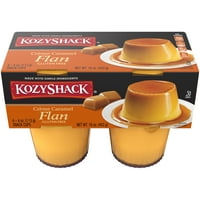 Kozy Shack® Crème karamel Flan 4-pack, oz