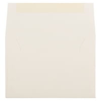 Papir i koverta 4bar A Koverte za pozivnicu Strathmore, 1 8, prirodno bijelo položeno, 1000 kartona