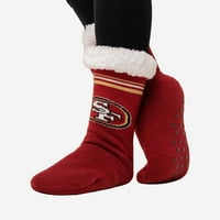 49ers stripe Logo visoki footy klizavi unizovi nejasne čarape