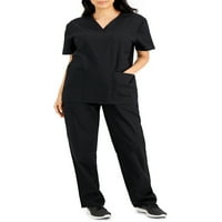 Hanes ComfortFit Stretch Unise Cotton Vneck gornji dio za piling i set pantalona za piling s vezicama