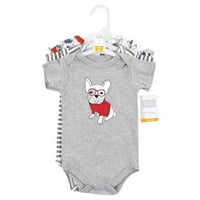 Hudson baby pamučni bodysuits, dječak Whimmičan pas, 6- mjeseci