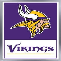 Minnesota Vikings - Logo zidni poster, 22.375 34