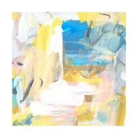 Melissa Wang 'Yellow Sky II' platno Art