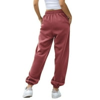 Ženske hlače Žene donje hlače Joggers Hlače vježbaju visoke struk joge hlače sa džepovima za žene