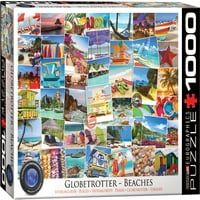 Plaže - Globetrotter 1000-komadno slagalica