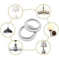 Crna ili bijela svijetla nijansa ovratnik prsten adapter prodaja lampe vruća nova sijalica-novo