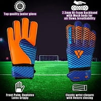 Sports Saturn Fudbal Veličina Blue Golman Golman rukavice za djecu Youth & Boys, Nogometne rukavice sa