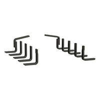 415125- Grip STEP Crni aluminijum 125-u kolu Table na tablicama za točkove, odaberite Ford F-250, F-350,