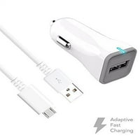 Samsung Galaxy Note Charger Micro USB 2. Komplet kablova kompanije TruWire { Car Charger + Micro USB Cable}