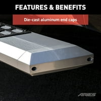Advantedge Chrome aluminijumske ploče za trčanje, odaberite Nissan Titan, XD