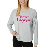 Dame NFL Detroit Lions Tula Knit Dugi rukavi