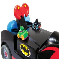 Fisher Little People Batman Wheages Vozite se uključuje dva mini automobila