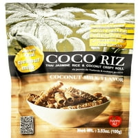 Sretan Riz Coco Roll Original, 3. Oz