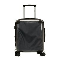 Rockland prtljag 20 Prozirni čvrsti polikarbonat ABS nosite na spinner, F2501