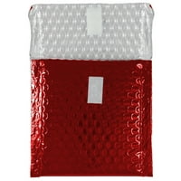 Balop kuka i petlja Mailer, 5.5x6.5, 1 paket, crvena metalik