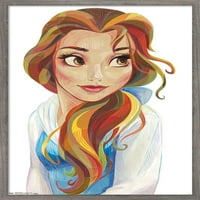 Disney Ljepotica i zvijer - Belle - stilizirani zidni poster, 14.725 22.375