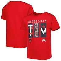 Mlabica Red Minnesota Twins Logo majica
