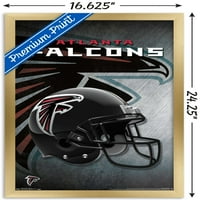 Atlanta Falcons - Zidni poster kaciga, 14.725 22.375