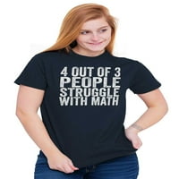 iz borbe matematike Nerd Humor muške grafički T Shirt Tees Brisco marke 2x