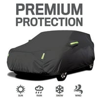 Ametoys car Cover full Sedan poklopci sa reflektirajućom trakom za zaštitu od sunca otporna na prašinu i vodootpornost Universal XL