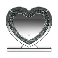 Ogledalo u obliku srca Srebro