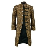 Jakne Za Muškarce Modni Steampunk Vintage Frak Jakna Gotička Haljina Uniformni Kaput