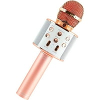 Ijoy Karaoke Microfon Prijenosni bežični karaoke zvučnik sa diktafonom Rose Gold