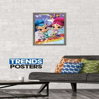 Nickelodeon umjetnički zidni Poster Shimmer i Shine - Key, 14.725 22.375