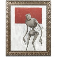 Zaštitni znak Likovna umjetnost 'sumorna' platnena Umjetnost Craiga Snodgrassa, Zlatni ukrašeni okvir