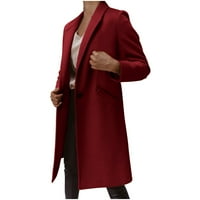 Lagana jakna s kapuljačnim kaputima za žene sitničke poslovne casual jakne za žene trendi kratki kaputi
