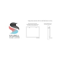 Stupell Industries Tata Ti si gornji frazu policama za slikanje Galerija zamotana platna Print Wall Art