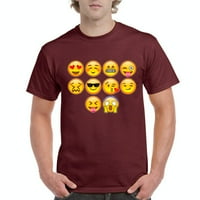 - Muška majica kratki rukav-Emoji Entourage