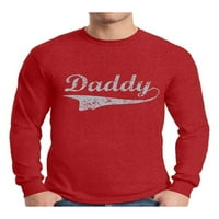 Awkward Styles muški Tata grafički Dugi rukav T-shirt Tops Vintage Dan očeva poklon za tatu