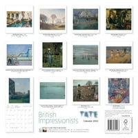 Tate: Britanski impresionisti zidni kalendar