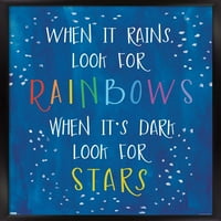 Erin Clark - zidni poster kišne zvijezde, 22.375 34