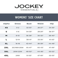 Jockey® Essentials Ženska šaamFree® za mršavljenje kratke gaćice, hlađenje oblike, trbuh za glačanje donje