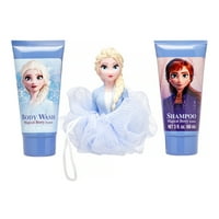 Disney Frozen II 4-komadni sapun i piling za pranje tijela i set šampona