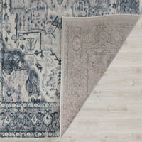 LA DIL prostirci Atlantis Perzijski dizajn Ograničen stil evropska izdržljiva plava i siva tepih za tepih