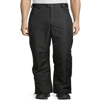 SwissTech muške dvostruke teretne pantalone za snijeg, do veličine 5XL
