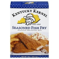 Kentucky Kernel začinjena riba FRY, morska hrana mix, OZ kutija