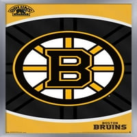 Boston Bruins - Logo zidni poster, 14.725 22.375