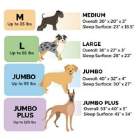 Furhaven Pet proizvodi prekriveni puni potporljivi za kućni ljubimci za pse i mačke - kafa, jumbo