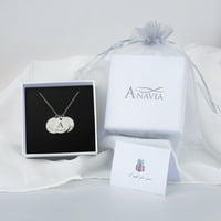 Personalizirana Srebrna ogrlica Za početni datum-poklon za Majčin dan za mamu - Gravabilni nakit za nju