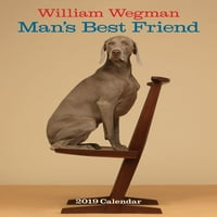 William Wegman Muški najbolji prijatelj Zidni kalendar