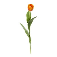 Skoro prirodno 22in. Umjetni Cvijet Tulipana, Bijeli