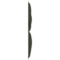 Ekena Millwork 5 8 W 5 8 H latica EnduraWall dekorativna 3d zidna ploča, UltraCover Satin Hunt Club Green