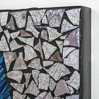 Ptice Perje Lomljenog Stakla Mozaik Zid Art Decor