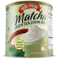 Caffe D'vita zeleni čaj Matcha mješavina za piće, Lb Oz kanisteri u pakovanju
