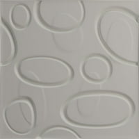 5 8 W 5 8 H Feli EnduraWall dekorativna 3d zidna ploča, univerzalna biserna metalna morska magla
